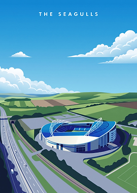 The Seagulls Stadium Poster
