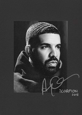 Drake Scorpion Album Portrait Poster
