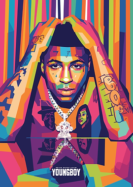 YoungBoy Never Broke Again Pop Art