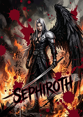 Sephiroth Final Fantasy VII Digital Art