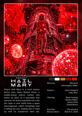 Project Hail Mary Movie Poster