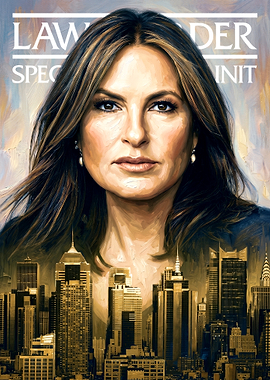 Law and Order SVU Olivia Benson Poster
