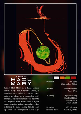 Project Hail Mary Movie Poster