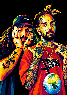 Suicideboys Pop Art Portrait