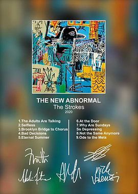 The Strokes The New Abnormal Poster