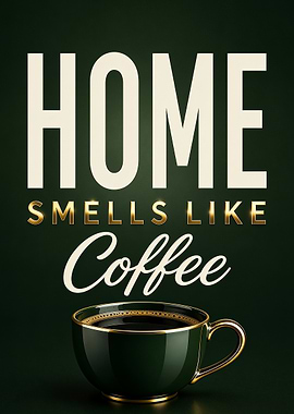 Home Smells Like Coffee