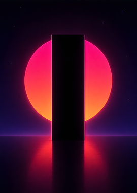 Neon Monolith Eclipse