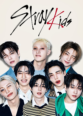 Stray Kids K-Pop Group Portrait