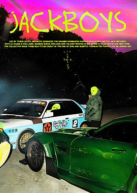 JACKBOYS Travis Scott Music Poster