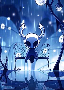 The Knight Sitting on a Bench