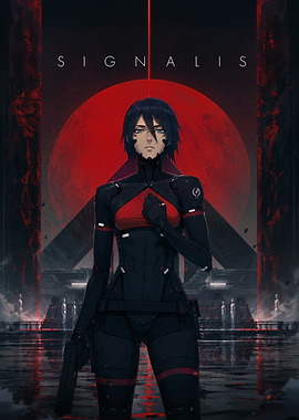 Signalis Elster Android Poster
