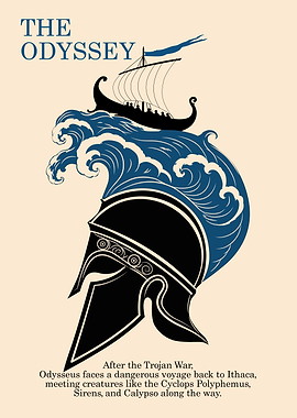 The Odyssey Minimalist Poster