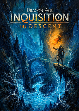 Dragon Age Inquisition The Descent Poster