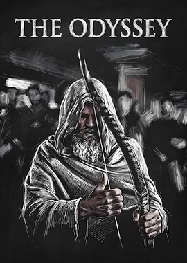 The Odyssey Odysseus Archer Poster