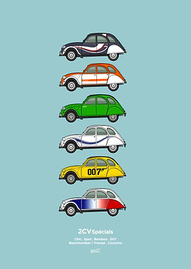 Deux Cheveux Special Editions Poster