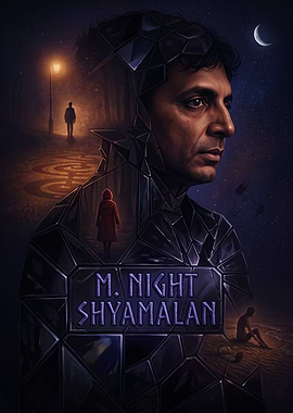 M. Night Shyamalan Cinematic Tribute Poster
