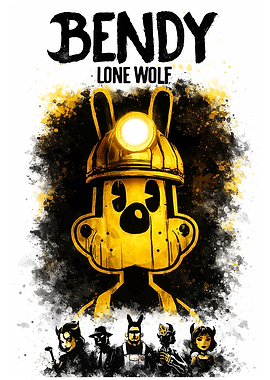 Bendy Lone Wolf Poster