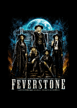 Feverstone Western Outlaw Group Poster