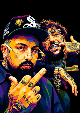 $uicideboy$ Rapper Pop Art