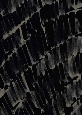 Abstract Monochrome Geometric Pattern