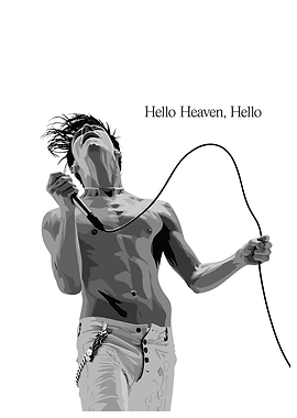 Rock Singer Performance Poster