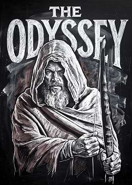 The Odyssey Chalkboard Art