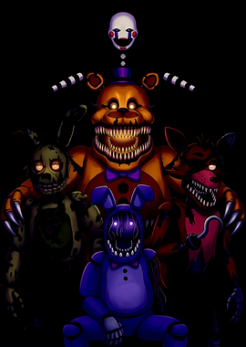 Five Nights at Freddy's Horror Characters