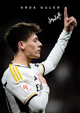 Arda Guler Real Madrid Poster