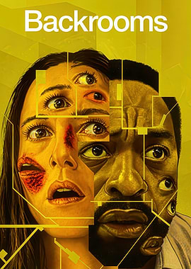Backrooms Horror Movie Poster Art