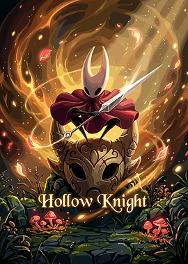 Hollow Knight Hornet Illustration