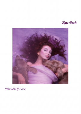 Hounds of Love Album Cover Art Poster