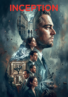 Inception Movie Poster Art