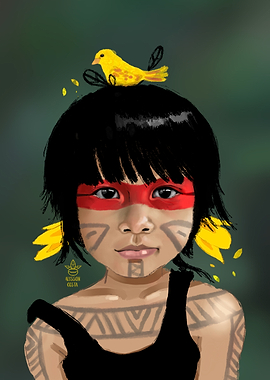 The Guarani - Brazilian Indigenous child