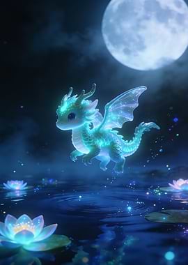 The Young Ryū Guardian of the Moonlit Lake