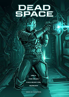 Dead Space Isaac Clarke Poster