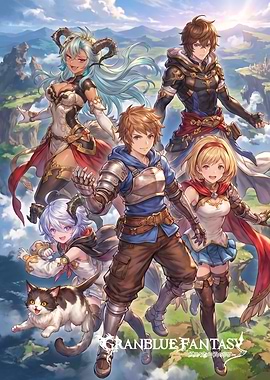 Granblue Fantasy Official Character Art