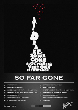 Drake So Far Gone Poster