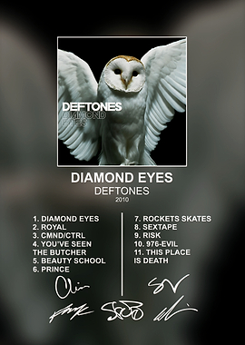 Deftones Diamond Eyes Album Poster