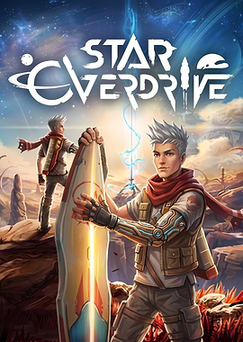 Star Everdrive Sci-Fi Adventure Poster