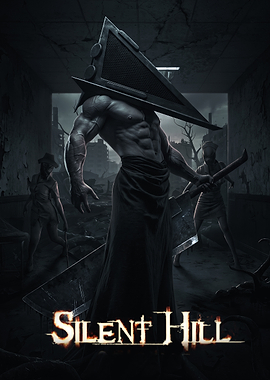 Silent Hill Pyramid Head Poster