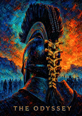 The Odyssey Warrior Art Print