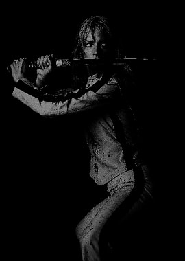 The Bride Kill Bill Noir Poster