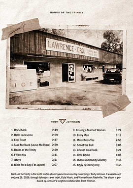 Cody Johnson Banks of the Trinity Album