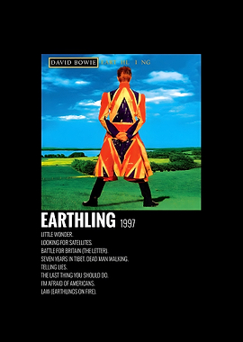 Earthling Album Poster