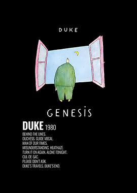 Duke Album Cover Art
