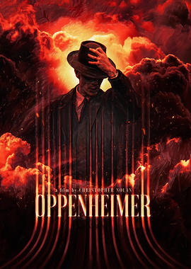 Oppenheimer Movie Poster Art