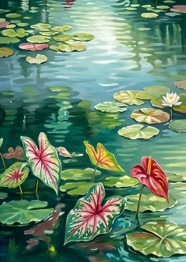 Syngonium Reflections Pond