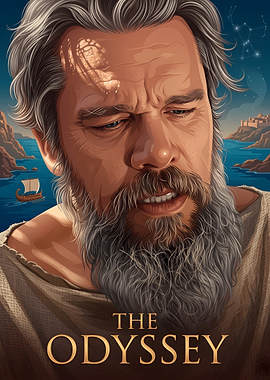 The Odyssey Homeric Hero Poster