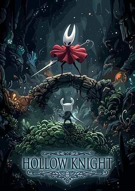 Hollow Knight Game Poster