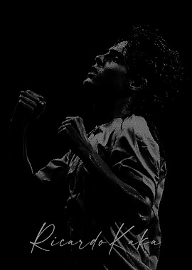 Ricardo Kaka Noir Portrait